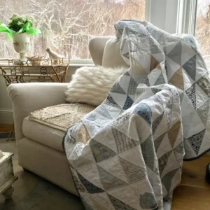 Custom Half-Square Triangle Quilt